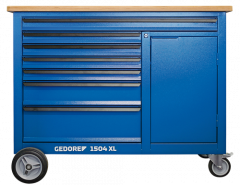Mobilni delovni pult 1504 XL z 198 delnim setom orodja GEDOR