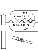 Modul za konektorje 1.5-4mm