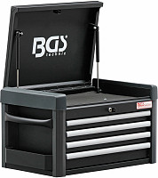 Nadgradnja za Voziček za orodje 4 predali prazen