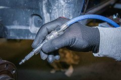 Pihalni zatič aluminijasta izvedba 110 mm