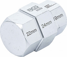 Poseben nasadni ključ za motocikle 19 - 22 - 24 mm