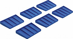 Predelne stene za škatlo za orodje ojačana plastika 6 kos
