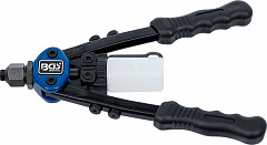 Riveter dolg ročaj s posodo za zbiranje