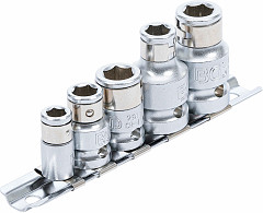 Set adapterjev za bite z zadrževalno kroglico 1/4