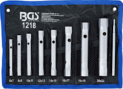 Set cevnih ključev 6 x 7 – 20 x 22 mm 9 delni