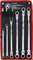 Set dvojnih raglja obročnih ključev 8 do 19 mm 10 kos