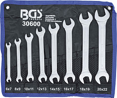 Set dvojnih viličastih ključev 6 do 22 mm 8 kos