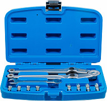 Set čelnih zatičnih ključev nastavljiv Ø 2.5 do 9 mm