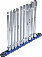 Set extra dolgih nasadnih ključev 3/8