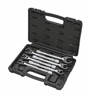 Set gibljivih odprtih obročnih ključev 6 kos