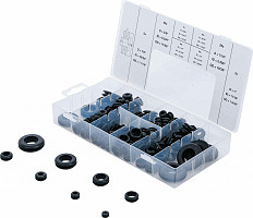 Set gumijastih tesnilnih obročkov colskih dimenzij 180 kosov