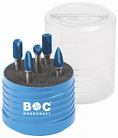 Set karbidnih rotorezkarjev z BLUE+ prevleko 5 kos