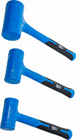Set kladiv proti odboju (mehka glava)  Ø 47 / 55 / 65 mm - 4