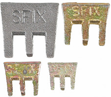 Set klina s krempljem S-Fix 4 delni