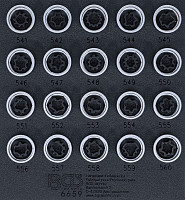 Set ključev za varnostne vijake koles VGA 20 kos