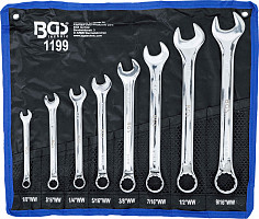 Set kombiniranih ključev colskih 1/8