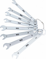 Set kombiniranih ključev kratkih 4–10 mm 8 delni