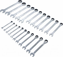 Set kombiniranih ključev z ragljo