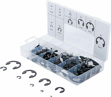 Set metričnih E-sponk 1,5 - 22 mm 300 kosov