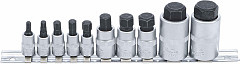 Set nasadnih ključev ekstra kratek INBUS 4 – 19 mm 10 delni