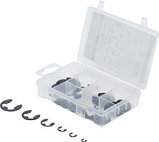 Set obročnih varnostnih zatičev 3 do 15 mm 94 kos