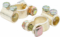 Set okroglih akumulatorskih sponk