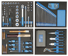 Set orodja v modulih CT, 147-delni