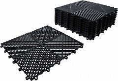 Set plastičnih ploščic Click-System 400 x 400 x 18 mm 10 kos