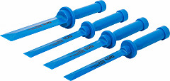 Set plastičnih strgalnikov 19 - 22 - 25 - 38 mm široki 4 kos