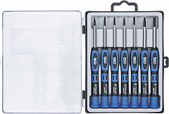 Set preciznih izvijačev Torx 7 kosov