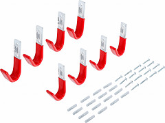 Set stenskih kljuk 8 kos