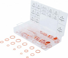 Set tesnilnih obročev baker 150 kosov