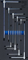 Set TORX ključev T-ročaj v peni