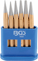 Set udarnih in centrirnih zatičev 120 mm 1 do 5 mm 6 kos