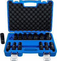 Set udarnih nasadnih ključev 6-kotni