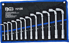 Set upognjeni cevastih ključev | 8 - 19 mm | 12 kosov