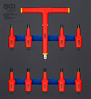 Set VDE TORX nastavkov v 2/3 peni