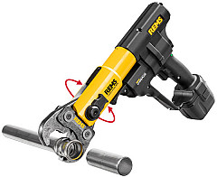 Stroj za stiskanje fitingov Akku-Press 14V Basic-Pack Rems