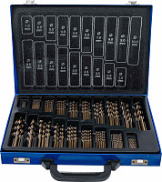 Twist Drill Set HSS 5% Co 1 - 10 mm 170 kosov
