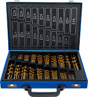 Twist Drill Set HSS titanijev nitrid 1 - 10 mm 170 kosov