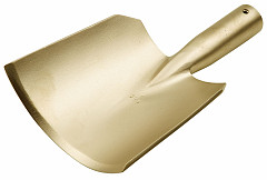 Ukrivljeno strgalo brez ročaja