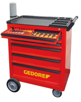 Voziček s 103 delnim setom orodja VDE GEDORE